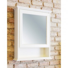 Зеркальный шкаф Burlington EU4W-R цвет белый