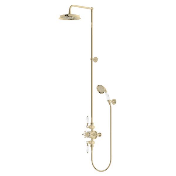 Душевая система Burlington SV3S GOLD , цвет золото